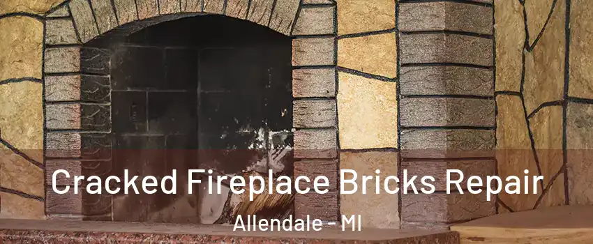  Cracked Fireplace Bricks Repair Allendale - MI