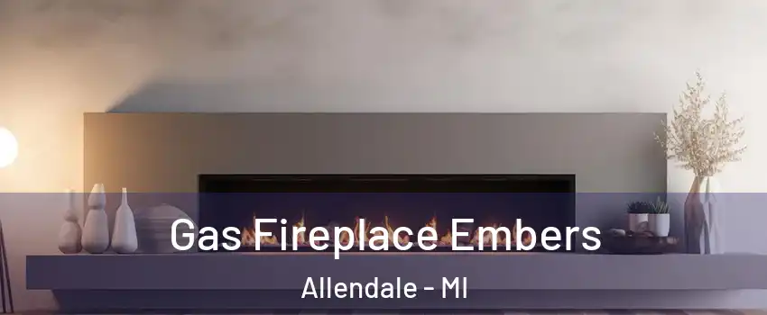  Gas Fireplace Embers Allendale - MI
