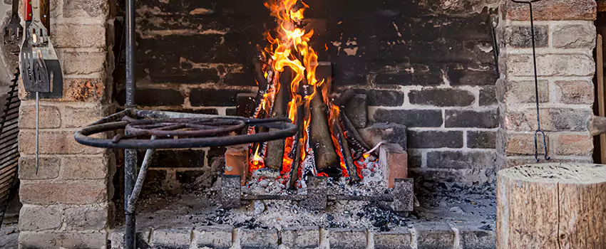 Cracked Electric Fireplace Bricks Repair Services  in Allendale, MI