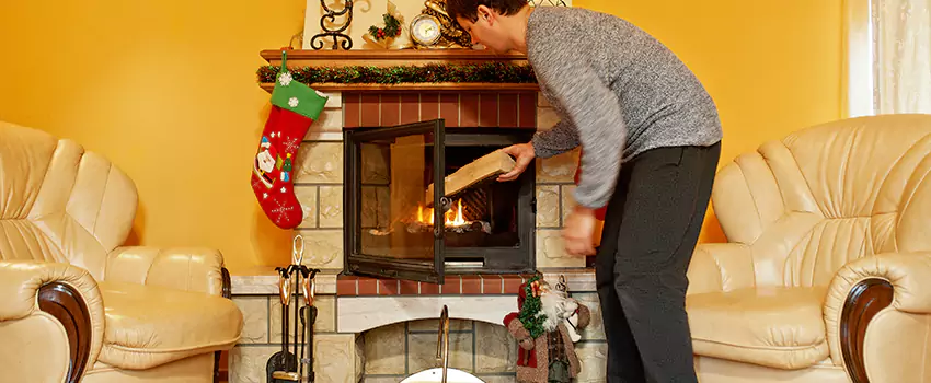 Gas to Wood-Burning Fireplace Conversion Services in Allendale, Michigan