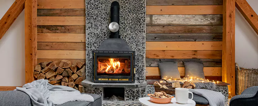 Thelin Hearth Products Direct Vent Gas Stove Fireplace Inspection in Allendale, Michigan
